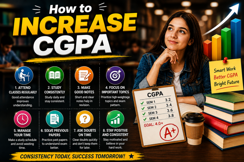 How to increase CGPA
